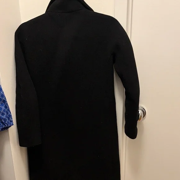 J. Crew Cocoon Black Coat - Picture 4 of 4